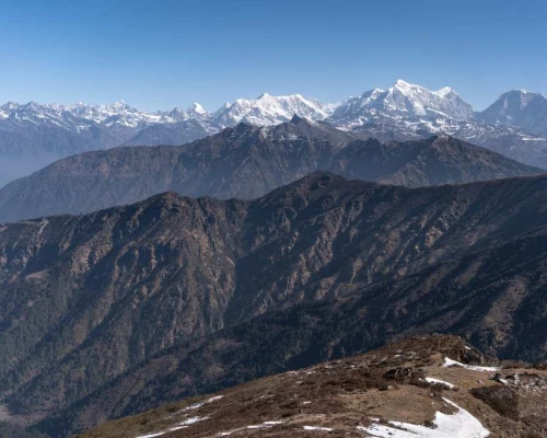 The Mountains View From Pikey Peak